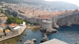 Dubrovnik from the North Fort