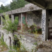 Luxury Olympics Hotel - destroyed by the Serbs as they left